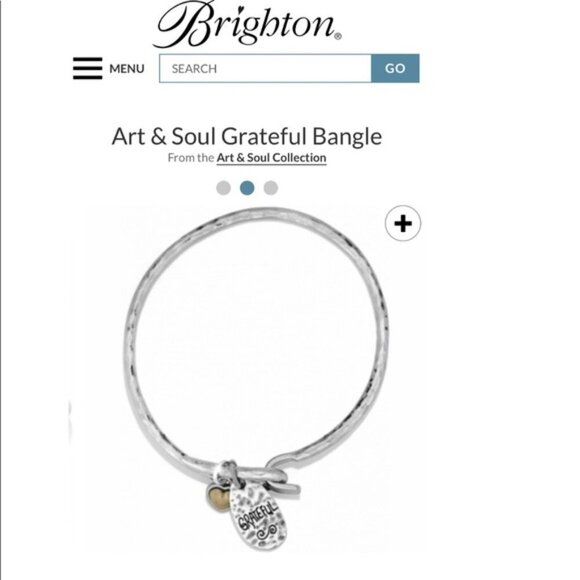 BRIGHTON grateful charm bracelet plus free tree of life bracelet - Picture 5 of 5